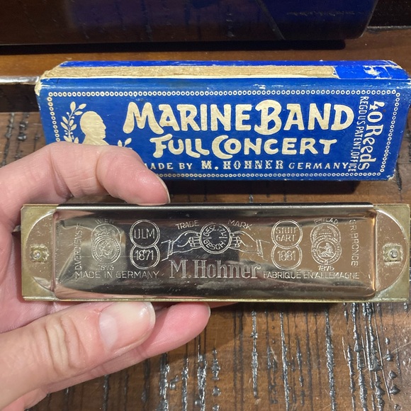M. Horner - Marine Band Full Concert Harmonica - Picture 9 of 9